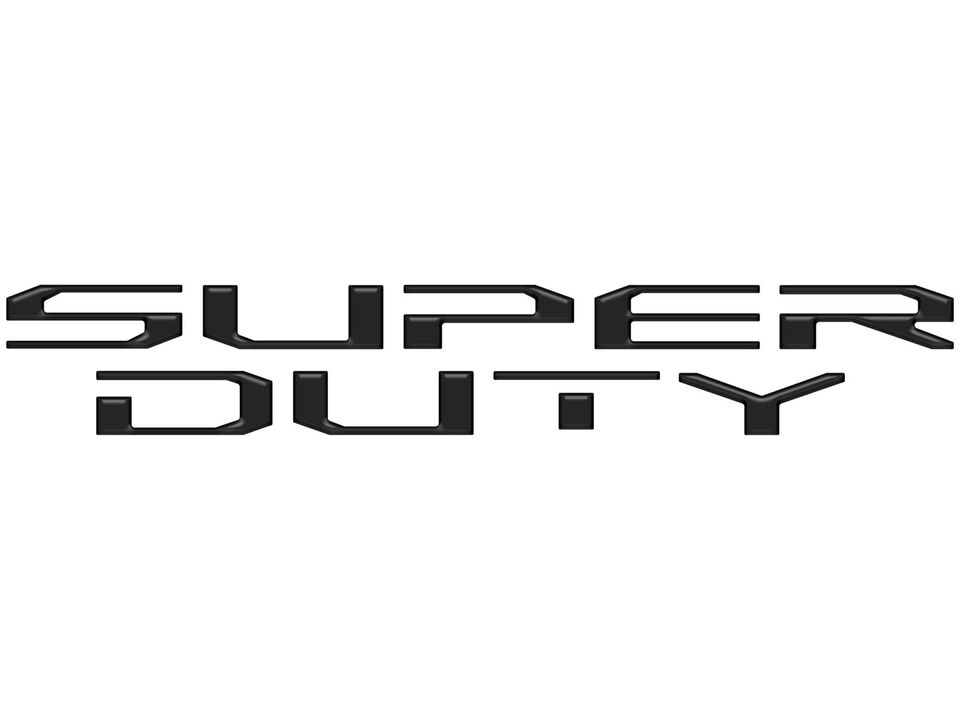 Super Duty Tailgate Lettering (2023-2024)