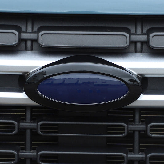 Ford Maverick Front + Rear Emblem Bezel Gloss Black (2022-2024)