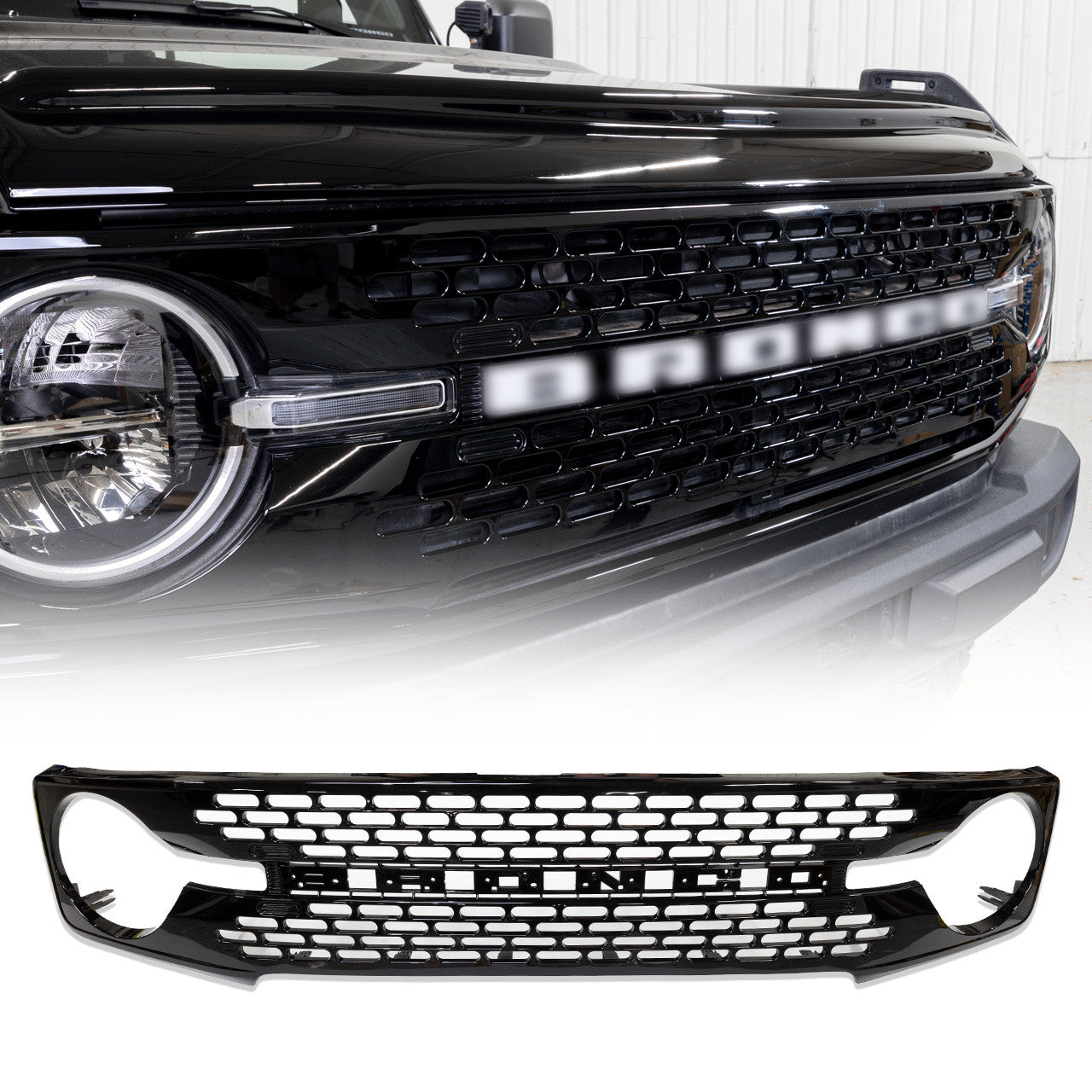 Bronco Gloss Black Grille (2021-2024)