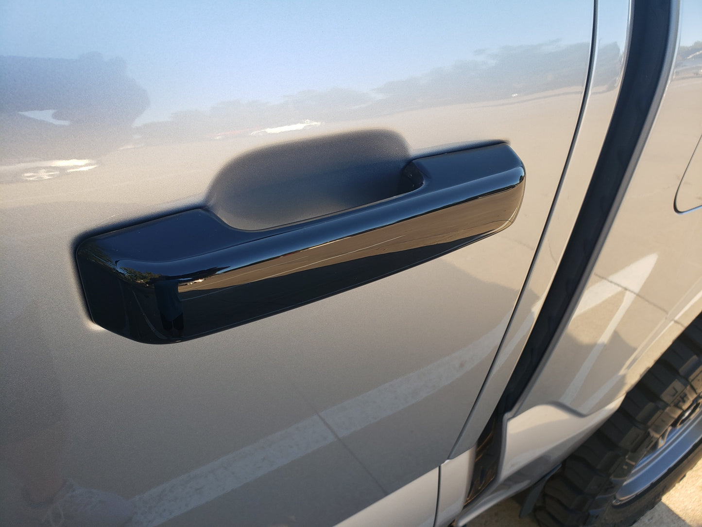 Super Duty Gloss Black Door Handles (2022-2024)