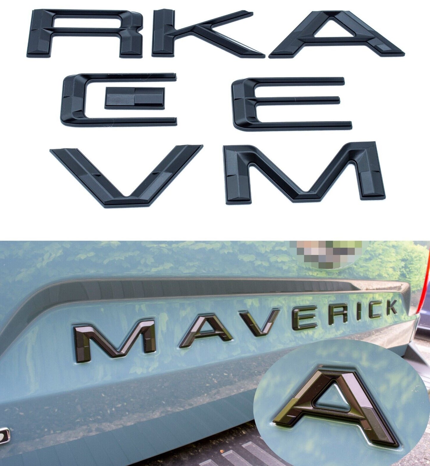 Ford Maverick Tailgate Lettering (2022-2024)