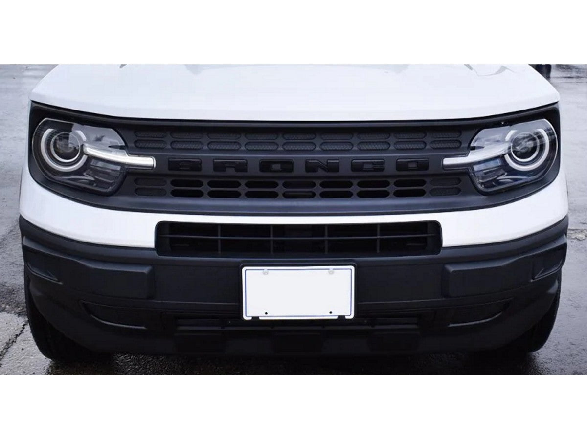 Bronco Sport Front Grill Black Lettering (2021-2024)